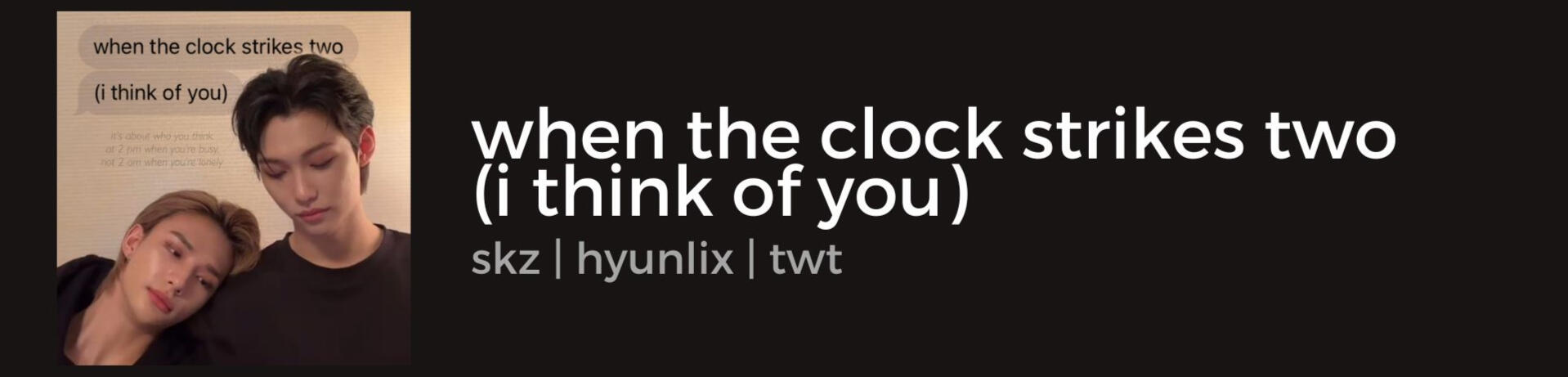 when the clock strikes two